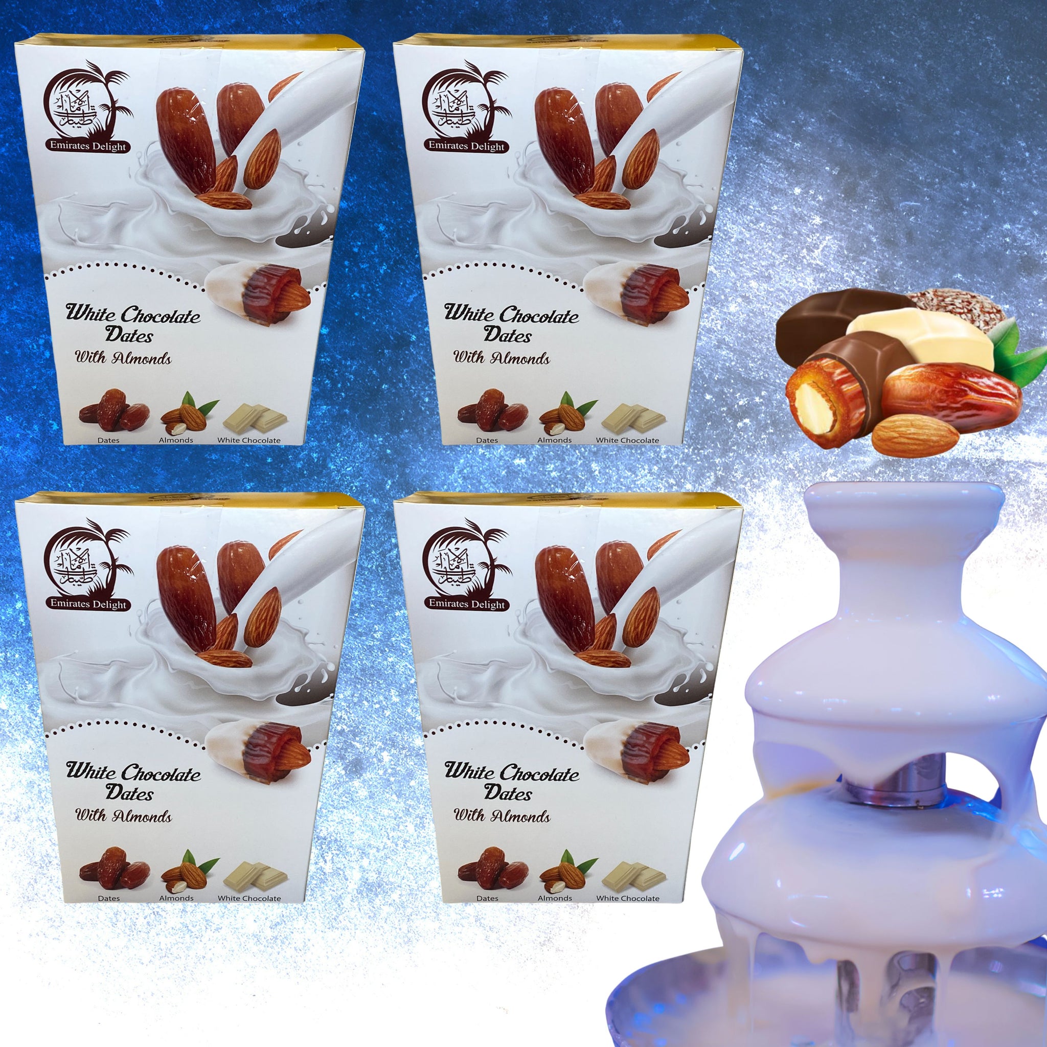 Gourmet Chocolate Dates Bundle (4 x 454g)