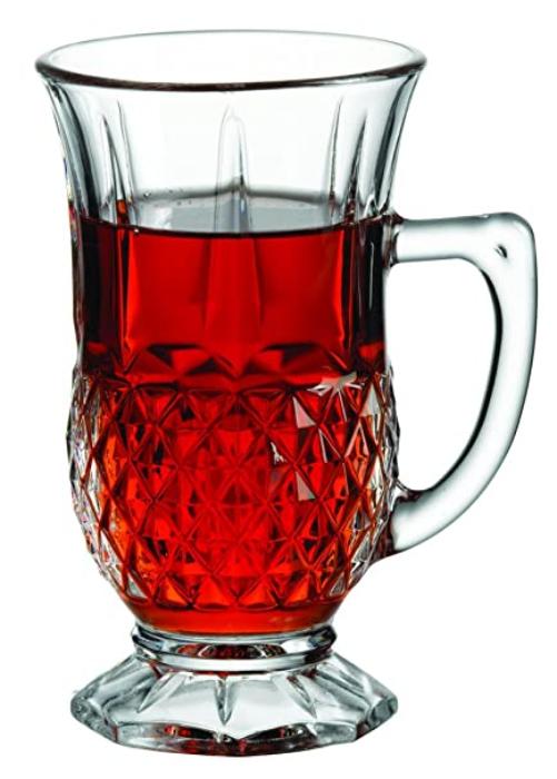 Crystal Tea Glass 5oz Footed (Set of 6)
