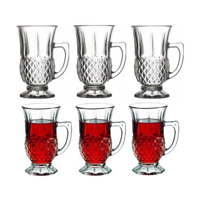 Crystal Tea Glass 5oz Footed (Set of 6)