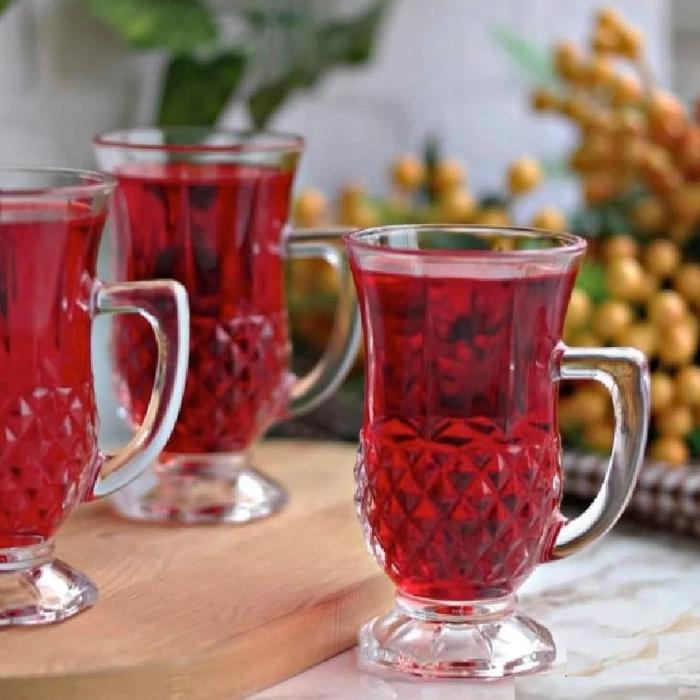 Crystal Tea Glass 5oz Footed (Set of 6)