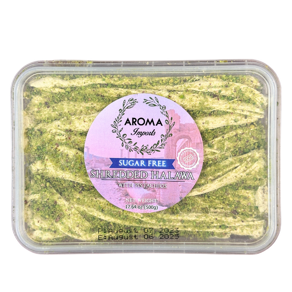 Aroma Imports All Natural Sugar Free Shredded Halawa (500g)