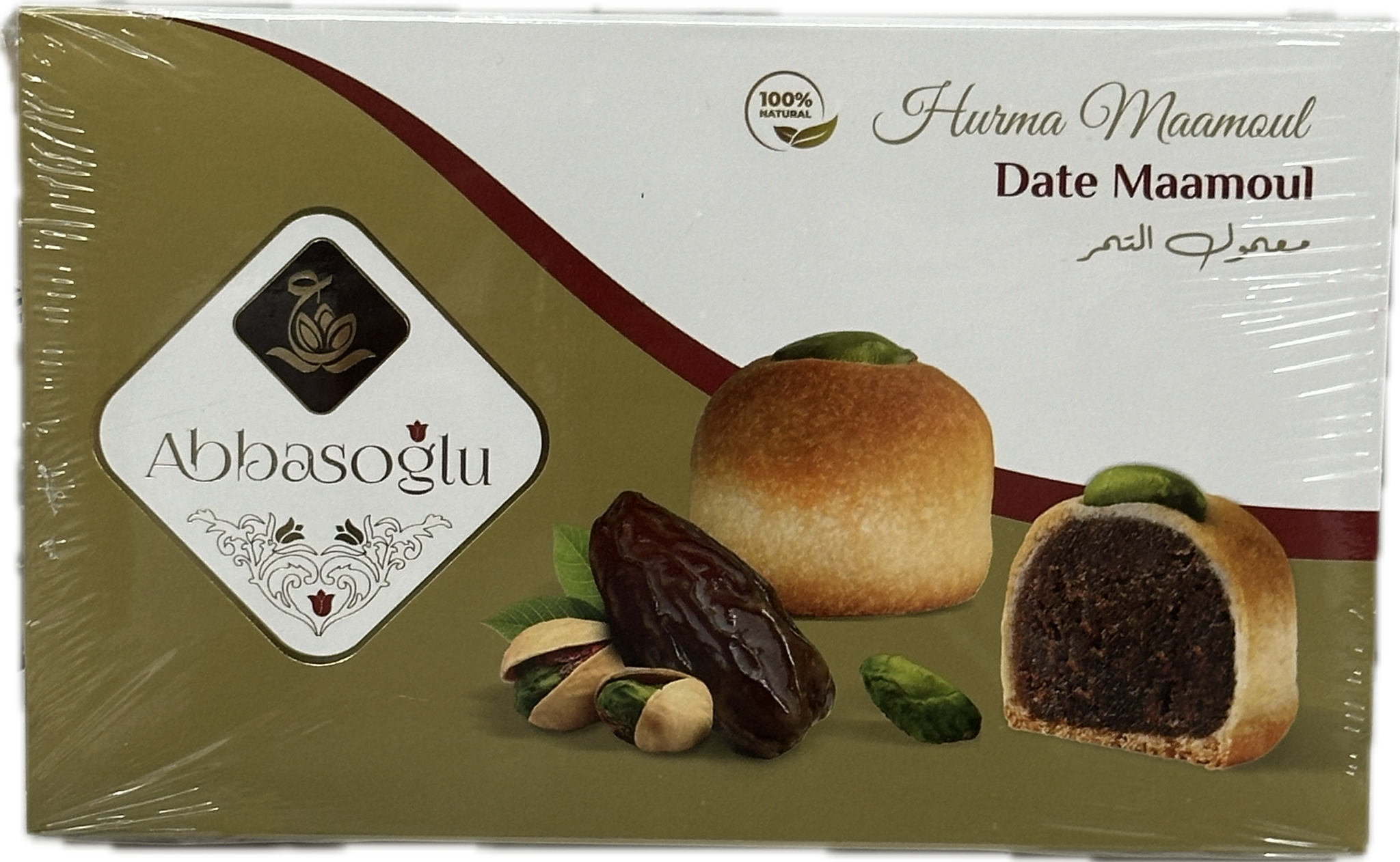 Abbas Oglu Mixed Baklava and Maamoul Cookies (Variety Pack or Individual 200g)