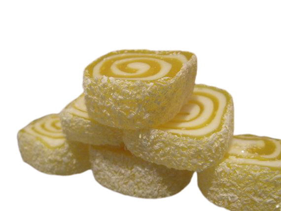 Mastic Wrapped Turkish Delight with Marshmallow & Coconut