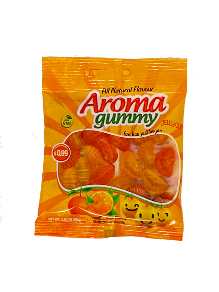 Citrus Flavor Aroma Gummy (3x80g) - Halal Candy