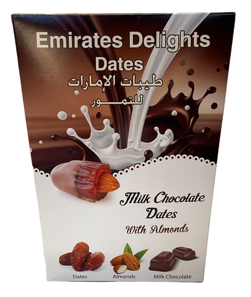 Milk Chocolate Medjoul Dates with Roasted Almond (454g) – Aroma