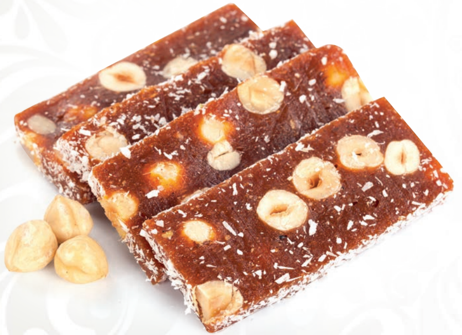 Cezerye with Peanut - Carrot and Hazelnut Turkish Delight