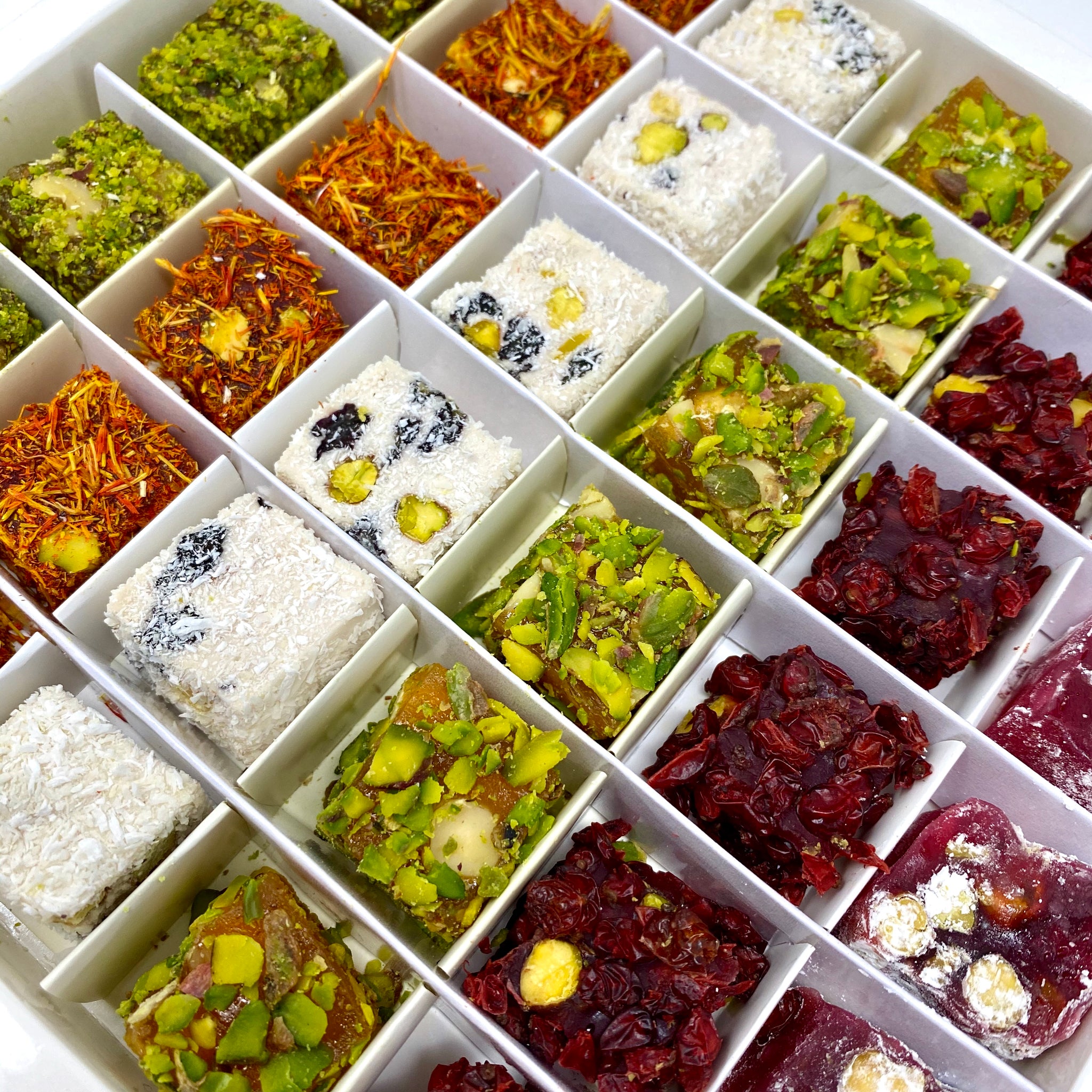 Mixed Nut Turkish Delight - Aroma Imports