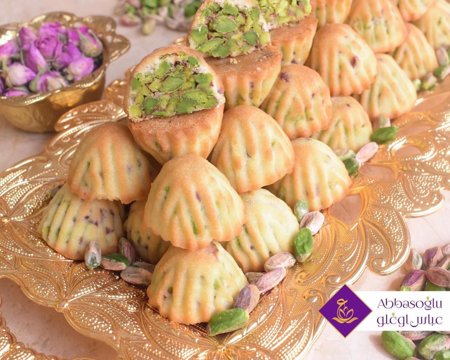 Pistachio Maamoul 500g by Abbas Oglu