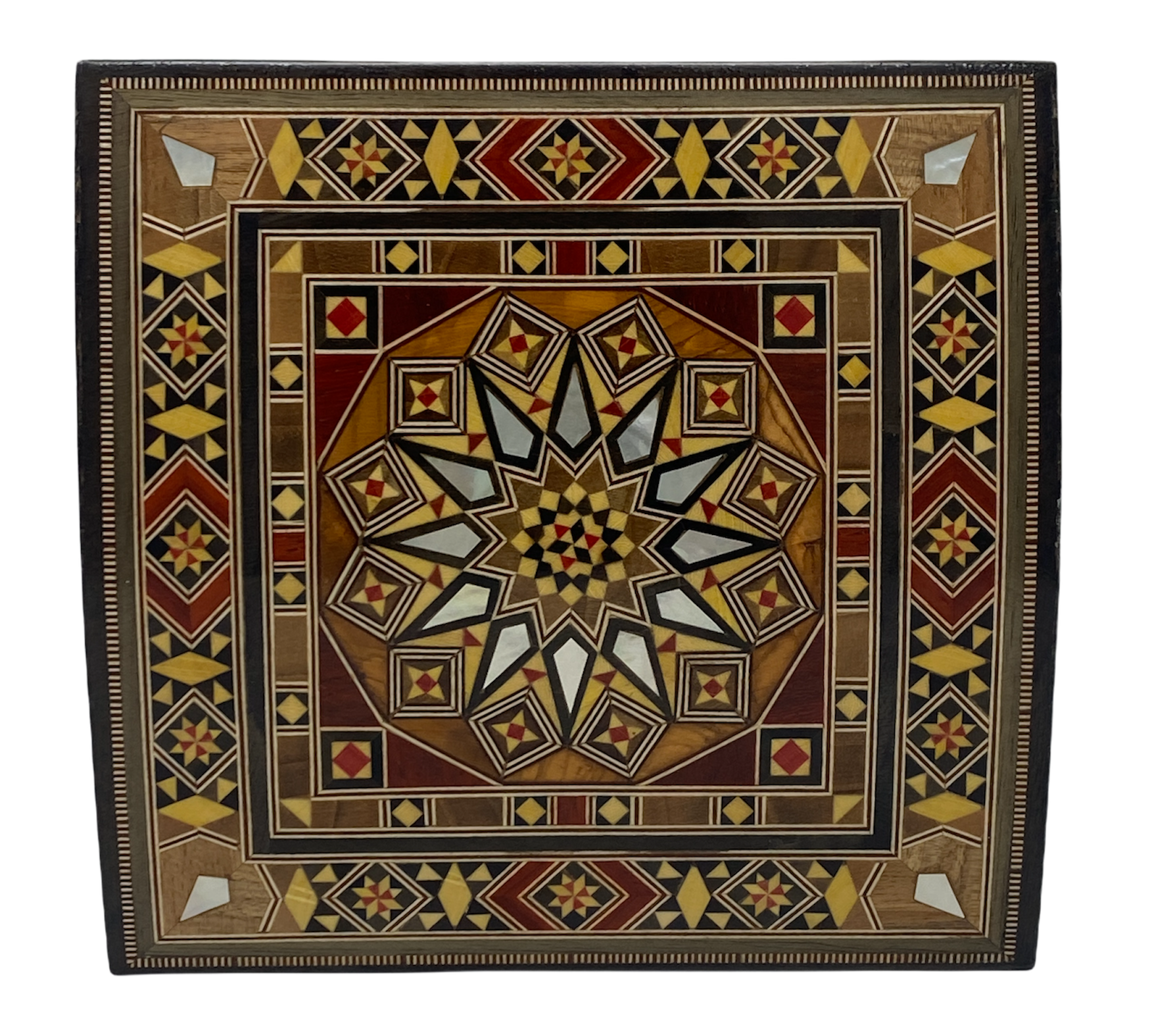 Curved Square Handmade Mosaic Decorative Gift Box