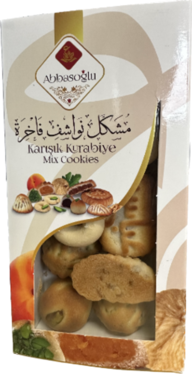Abbas Oglu Mixed Cookies Maamoul with Graybah (150g)