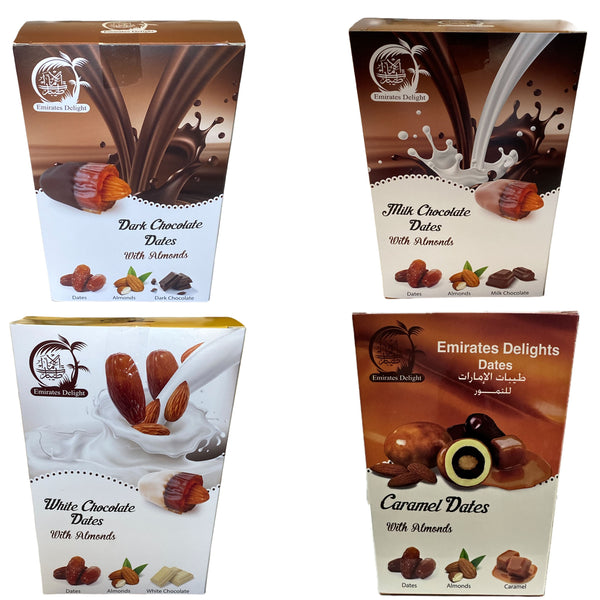 Gourmet Chocolate Dates Bundle (4 x 454g)