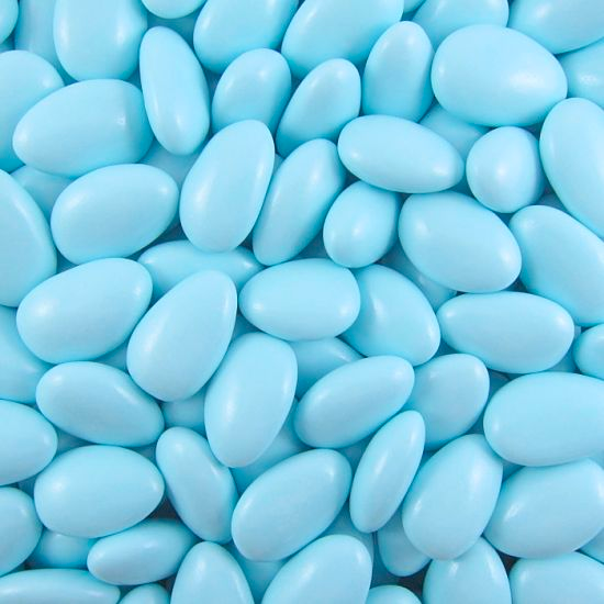Blue Jordan Almonds (1lb+)