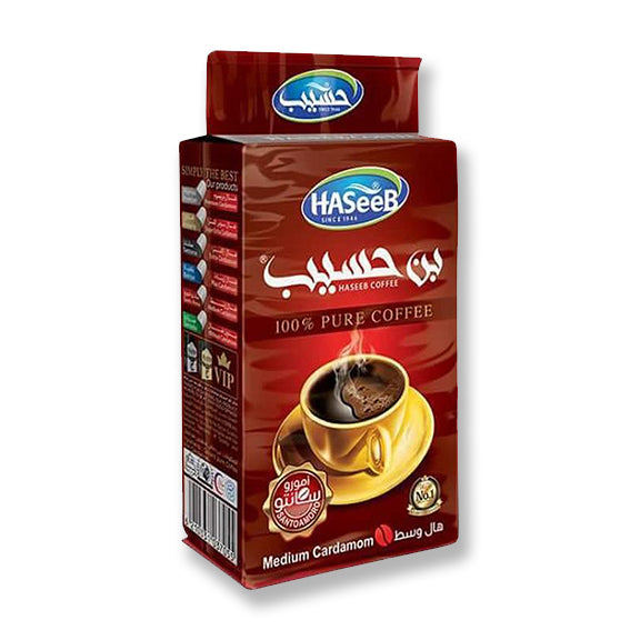 Haseeb Coffee Red Large - 10% Cardamom (500g)