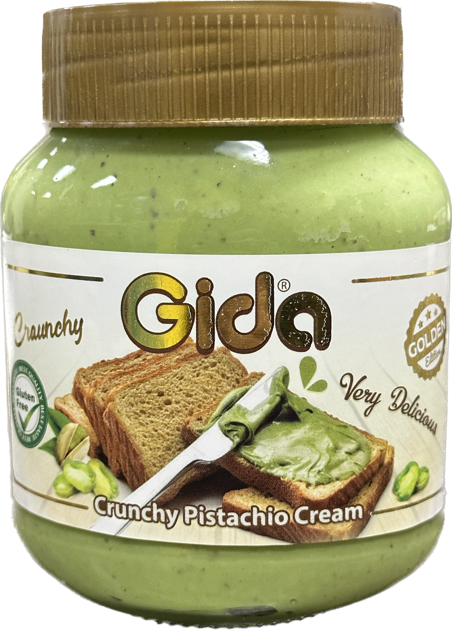 Crunchy Turkish Pistachio Cream (330g) by Gida