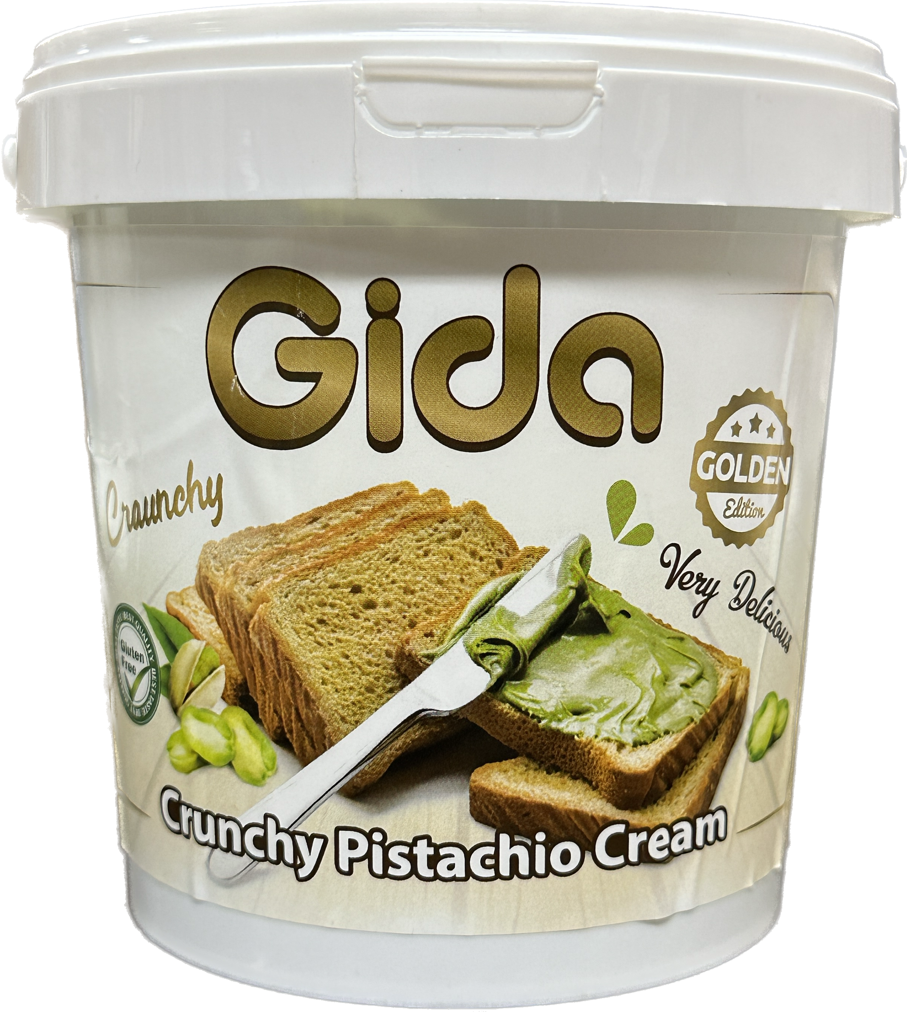 Crunchy Turkish Pistachio Cream (330g) by Gida