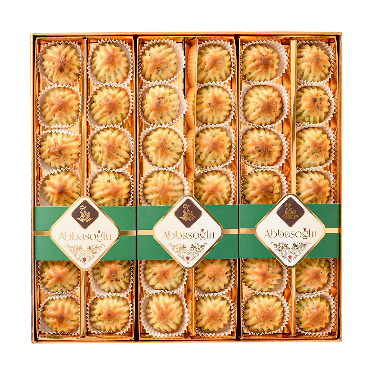 Pistachio Maamoul 750g by Abbas Oglu