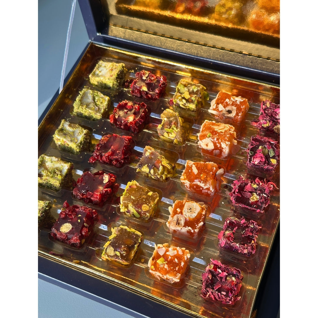 Assorted Turkish Delight Gift Box - Vegan and Gluten Free Sweets. Aroma Imports Premium Quality Turkish Delights available in Bulk and Retail