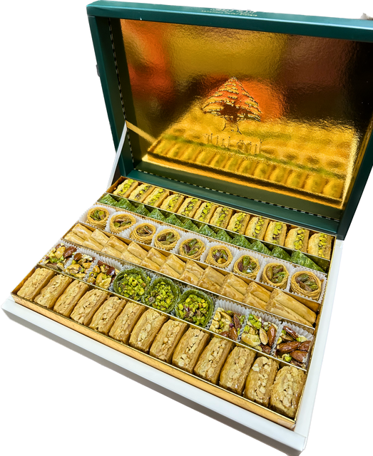 Lebanese Cedar Sweets Assorted Baklava (750g, 500g, 250g)