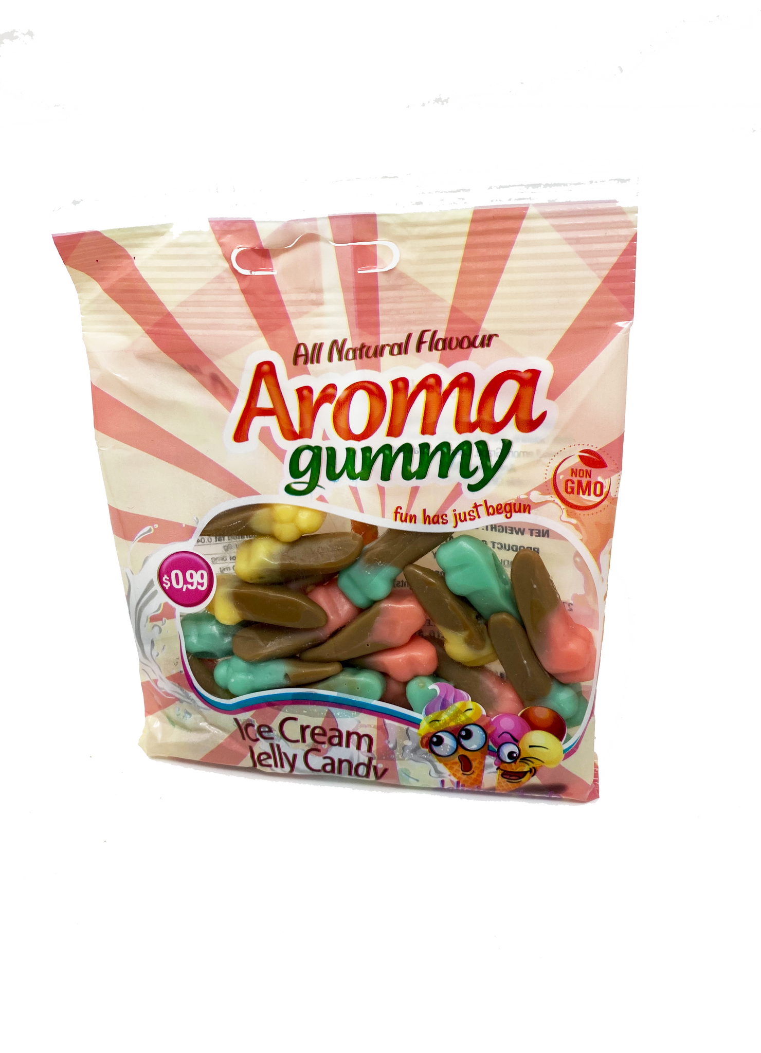 Ice Cream flavored Aroma Gummy (3x80g) - Imported Halal Candy