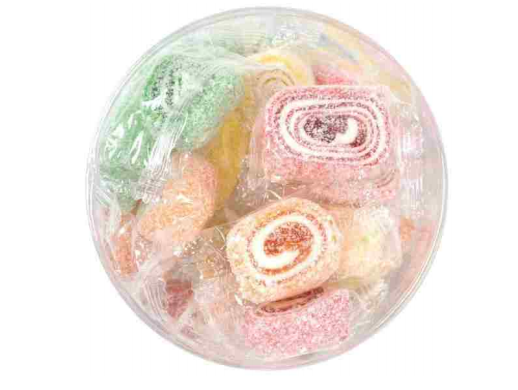 Fruit Swirl Turkish Delight