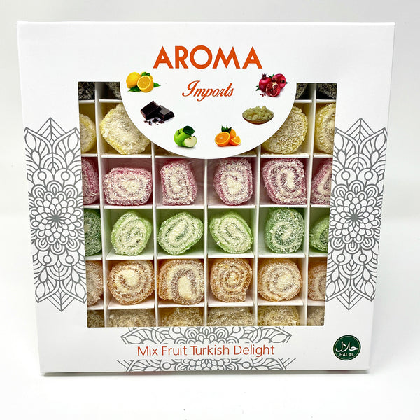 Mixed Fruit Turkish Delight - Aroma Imports